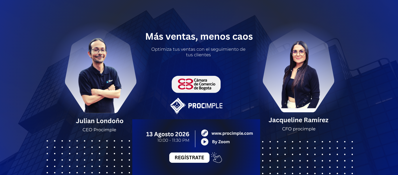 Webinar: Más ventas menos caos